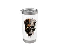 Tech Skull, technologie mécanique futuriste Skull Bot Future Gobelet isotherme en acier inoxydable double paroi