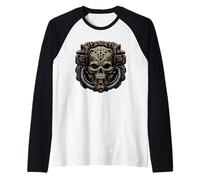 Tech Skull, Technologie mécanique futuriste Skull Bot Future Manche Raglan