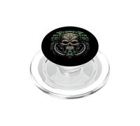 Tech Skull, Technologie mécanique futuriste Skull Bot Future PopSockets PopGrip pour MagSafe