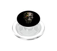 Tech Skull, Technologie mécanique futuriste Skull Bot Future PopSockets PopGrip pour MagSafe