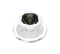 Tech Skull, Technologie mécanique futuriste Skull Bot Future PopSockets PopGrip pour MagSafe