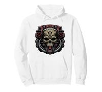Tech Skull, Technologie mécanique futuriste Skull Bot Future Sweat à Capuche