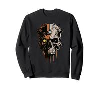 Tech Skull, Technologie mécanique futuriste Skull Bot Future Sweatshirt