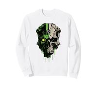 Tech Skull, Technologie mécanique futuriste Skull Bot Future Sweatshirt