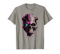 Tech Skull, Technologie mécanique futuriste Skull Bot Future T-Shirt