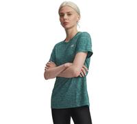 Under Armour T-shirt femme Tech Twist manches courtes col rond Vert/Blanc M (EU)