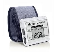 Tech Tools Réveil Vibrant - Shake N Wake - Montre Bracelet silencieuse - Version améliorée avec Double Alarme