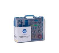 GRAND COFFRET D'AMPOULES DE SECOURS 12V 19 PIECES DONT 2XH7 MTECH