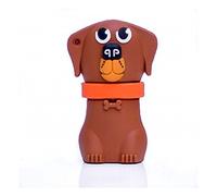 TECH1TECH TEC 5134-16 16GB-USB 2.0 Type A Marron unité clé USB Flash USB (USB 2.0 Type A- Cuir Brun Caoutchouc Tube)