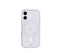 Tech21 UK Coque EvoSparkle Focus pour iPhone 17 MagSafe Paillettes Transparent