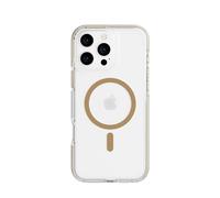 Tech21 Coque EvoCrystal pour iPhone 16 Pro Max Compatible MagSafe Norme militaire testée 15 fois Or