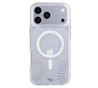Coque EvoSparkle pour iPhone 17 Pro Max Compatible MagSafe Effet Lunaire Transparent