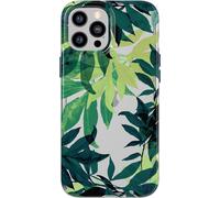 tech21 Evo Art Botanical Garden pour iPhone 12 Pro Max - Coque de Protection avec Protection Contre Les Chutes Multiples de 3 m et Illustration Exclusive - Vert forêt