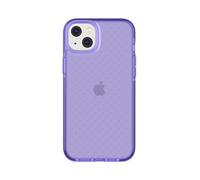tech21 Evo Check Coque de Protection Anti-Chocs Fine pour iPhone 14 Plus avec Protection Multi-Chocs FlexShock 5 m et Boutons supplémentaires