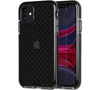 Tech21 Evo Check Coque Fine Protectrice Dure pour Apple iPhone 11 - Gris Fumé/Noir