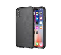 Tech21 Evo Check Coque pour iPhone X Gris/Noir