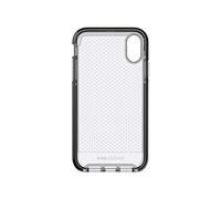 Tech21 Evo Check Coque pour iPhone XR Gris/Noir
