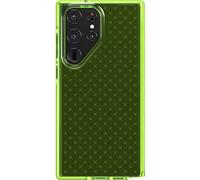 tech21 Evo Check Coque pour Samsung Galaxy S23 Ultra - Vert Citron - 4,9 m - Protection Contre Les Chutes - Résistante aux Chocs et aux Rayures