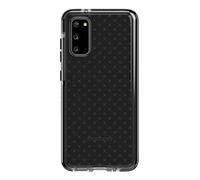 tech21 Evo Check Phone Case for Samsung Galaxy S20 Slim Profile 3.7m Coque de Protection antichute Ultra Fine avec antimicrobien - Smokey/Black T21-7657, Noir