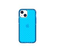 tech21 Evo Check pour iPhone 13 Mini - Coque de Protection Ultra-protectrice avec Protection Multi-Chute de 4,9 m - Bleu