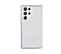 tech21 Evo Clear pour Samsung Galaxy S22 Ultra - Coque de Protection Transparente et protectrice avec Protection Contre Les Chutes Multiples de 3,6 m
