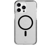 Tech21 Evo Crystal - Coque de protection pour téléphone portable - compatibilité avec MagSafe - noir graphite - pour Apple iPhone 15 Pro Max