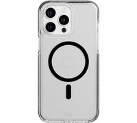 tech21 Evo Crystal Coque pour iPhone 15 Pro Max - Compatible avec MagSafe - Coque de Protection Contre Les Chocs - Noir Graphite