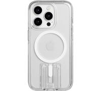 tech21 Evo Crystal Kick Coque pour iPhone 15 Pro - Compatible avec MagSafe - Coque de Protection Contre Les Chocs - Blanc