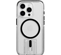 tech21 Evo Crystal Kick Coque pour iPhone 15 Pro, Compatible avec MagSafe, Étui de téléphone de Base, TPU Material, Clear/Noir, 15x Militaire Protection des Chutes: 4,9m