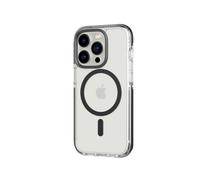 tech21 Evo Crystal Coque pour iPhone 14 Pro, Compatible avec MagSafe, Étui de téléphone de Base, TPU, Transparente/Noir, Protéger des Chutes: 4.9m