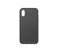 Tech21 Evo Luxe Faux Leather Coque Protectrice pour Apple iPhone X/iPhone XS - Cuir Noir