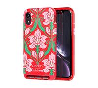 Tech21 Evo Luxe Liberty Azelia Coque Protectrice pour Apple iPhone XR - Rouge