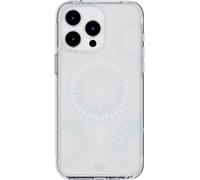 tech21 Evo Sparkle Coque pour iPhone 15 Pro Max - Compatible avec MagSafe - Coque de Protection Contre Les Chocs - Lunar Clear