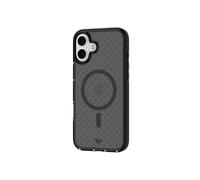 tech21 EvoCheck - Coque de Protection Contre Les Chocs pour iPhone 16 Plus, Compatible avec MagSafe, Gris Anthracite fumé
