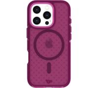 tech21 EvoCheck - Coque de Protection Contre Les Chocs pour iPhone 16 Pro - Compatible avec MagSafe - Prune