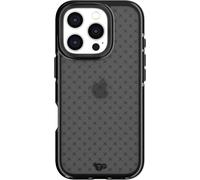 tech21 EvoCheck - Coque de Protection Contre Les Chocs pour iPhone 16 Pro, Gris Anthracite fumé