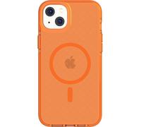 Tech21 Evocheck Flexible Gel Étui pour IPHONE 15 + Flexshock Protection - Orange