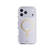Tech21 EvoCrystal avec MagSafe pour Apple iPhone 17 Pro Max Or métallique