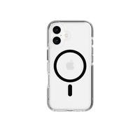 tech21 EvoCrystal Coque de Protection Contre Les Chocs pour iPhone 16 Compatible avec MagSafe 15 Fois testée Selon la Norme Militaire Noir