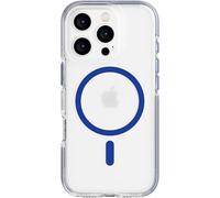 tech21 EvoCrystal - Coque de Protection Contre Les Chocs pour iPhone 16 Pro Compatible avec MagSafe - Norme Militaire testée 15 Fois - Bleu
