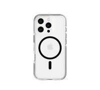 Evo Crystal - Coque de protection pour téléphone portable - compatibilité avec MagSafe - clair, noir