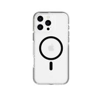 Evo Crystal - Coque de protection pour téléphone portable - compatibilité avec MagSafe - clair, noir