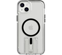 tech21 Evo Crystal Kick Coque pour iPhone 15 Plus, Compatible avec MagSafe, Étui de téléphone de Base, TPU Material, Clear/Noir, 15x Militaire Protection des Chutes: 4,9m