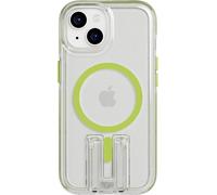 Tech21 EvoCrystal Kick Compatible MagSafe Convient pour Apple iPhone 15 - Lime