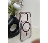 tech21 iPhone 14 Pro Evo Crystal compatible avec MagSafe : coque de téléphone transparente absorbant les chocs et résistante aux rayures avec protection multichute FlexShock de 16 pieds