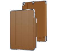 Tech21 EvoFolio Étui pour iPad 7e/8e/9e génération - Protection Contre Les Chocs - Affichage Multi-Angle - Tan