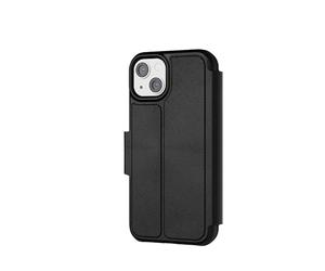tech21 EvoLite Étui Portefeuille pour iPhone 13-3 avec Porte-Cartes Noir