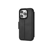 Tech21 UK Coque portefeuille EvoLite iPhone 14 Pro – 3 emplacements pour cartes – Noir