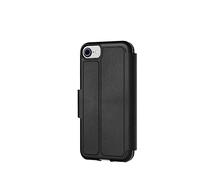 tech21 EvoLite Étui Portefeuille pour iPhone SE (2022)/(2020)/8/7 - Emplacement pour Carte - Protection Contre Les Chutes - Noir