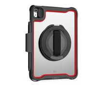 Tech21 EvoMax pour iPad 10e génération - Protection Robuste de qualité Militaire - Dragonne - Béquille intégrée à 360° - Noir